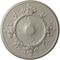 Ekena Millwork Flower Ceiling Medallion (Fits Canopies up to 3 7/8"), Hand-Painted Pearl White, 27"OD x 1 1/8"P CM27FLPWS - alternate 1